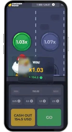 Chicken Road x103 Gewinn