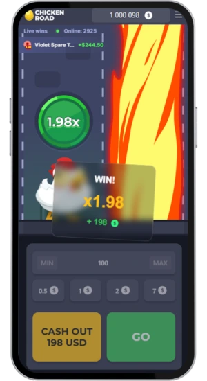 Cash out Chicken Road gambling game