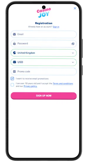 Register and Play